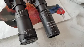 БЫСТРОЕ СРАВНЕНИЕ ДЕШЕВЫХ ОПТИК ZEISS FFP 5-25X50 И DISCOVERY VT R 4-16x44 SF.