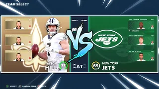 Can a Team of Taysom Hills Beat the Jets? Madden 21