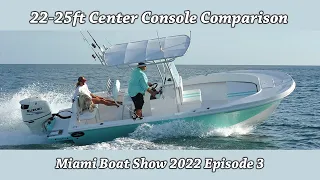 The BEST Single Outboard Center Consoles at the Miami Boat Show 2022 | Episode 3