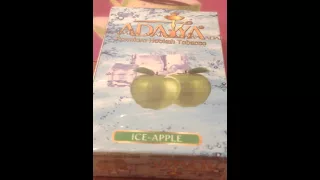 обзор табака для кальяна Adalya со вкусом ледяного яблока