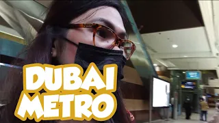 DUBAI METRO actual footage from union to DUBAI AIRPORT FREEZONE (dafza) metro station(greenline)