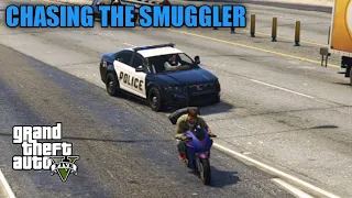 Police Chasing the Smugglers | GTA 5 Action Movie
