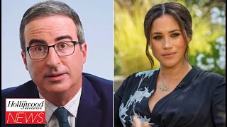 John Oliver Says He Didn't Find the Meghan Markle, Prince Harry Interview "Surprising" | THR News