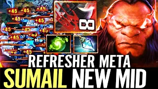 🔥 SUMAIL Axe NEW MID — Refresher + Prism 15x Stack Culling Blade NIGMA Ultimate Weapon Dota 2 Pro