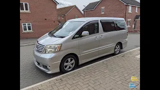 2003 Toyota Alphard Campervan for Salw