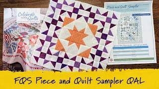 FQS Piece and Quilt QAL, April block with It's Sew Emma FPP Tutorial