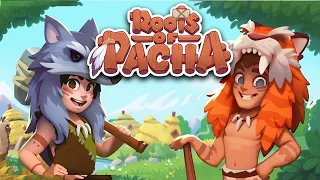 Stone Age Farming! - Roots of Pacha #1 [4 Player Gameplay]