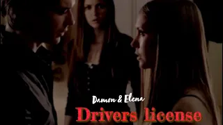 Damon And Elena | Drivers License.