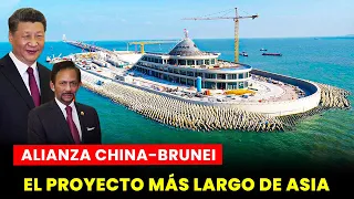 ¡Increíble! CHINA CONSTRUYE PUENTE MARÍTIMO RÉCORD DE $380 MILLONES EN EL SUDESTE ASIÁTICO