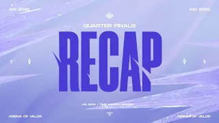 AIC 2021｜Quarter Final Recap 八強賽精彩回顧《Garena 傳說對決》