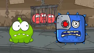 Red Ball 4 | Om Nom Vs  Rainbow Friends Boss In Stage 3