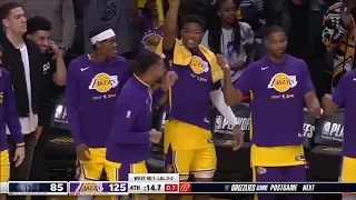 Lakers Hilariously Tease Grizzlies with 'Whoop That Trick' Songs & Unleash the Griddy Dance