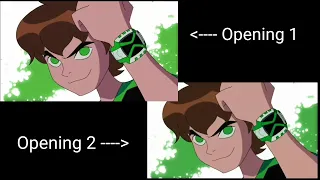 Ben 10 Omniverse Opening Comparation 1 and 2