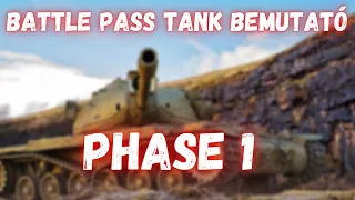 Battle Pass tankok: Phase 1 bemutató