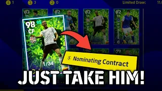 The Best 5★ Nomination Contract Card You Need Right Now • Isak Player Review