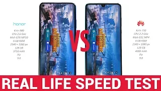 Honor 20 vs Huawei P30 Lite - Real Life Speed Test! [Big Difference?]