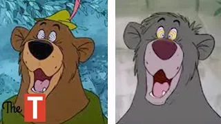 10 Times Disney Cheated and Used The Same Animation In Different Cartoons