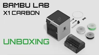Розпакування та перший погляд на Bambu Lab X1 Carbon | Unboxing Bambu Lab X1 Carbon