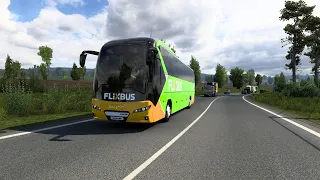 Автобус в Euro Truck Simulator 2 1.43| Neoplan New Tourliner 2021 Long+ Пассажирские перевозки