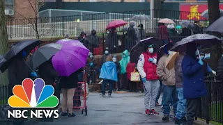 'This Is A Tsunami': Queens Food Pantry Overwhelmed In Face Of COVID-19 | NBC News NOW