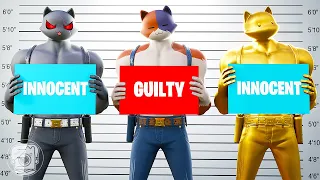 WHICH MEOWSCLES is GUILTY?! (Fortnite Murder Mystery)