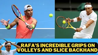 Nadal's incredible grips in volleys: what can they teach us?