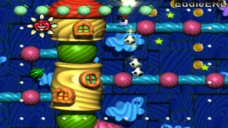 TAP (N64) Yoshi's Story - Story Mode (All Melons & No Damage & Three Big Hearts) Level 2