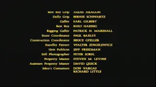 Pee-wee's Big Adventure (1985) End Credits (TCM 2023)