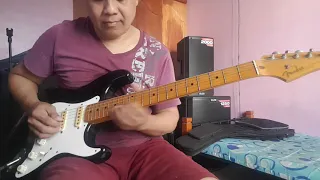 FIRST TIME RobIn Beck(Guitar Solo Cover)