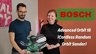 Bosch Cordless Orbital Sander AdvancedOrbit 18 – The most important tool for DIY upcycling