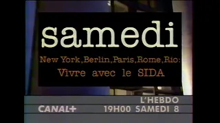 CANAL+ Bande-annonce L'Hebdo de Michel Field (8 avril 1995)