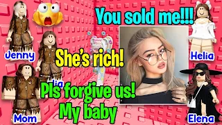 👧 TEXT TO SPEECH 🤷🏻‍♀️ I Was Adopted By A Millionaire After My Mom Abandoned Me 💰 Roblox Story