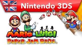 Mario & Luigi: Paper Jam Bros. - Nintendo Direct Trailer (Nintendo 3DS)