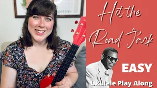 Hit the Road Jack by Ray Charles EASY Ukulele Play Along and Cover