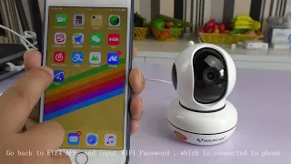 How to Configure VStarcam IP Camera C46 Wireless Connection
