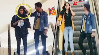 TOUCHING STRANGER GIRL'S HAIR ON ESCALATOR (PART-2) |PAPPU PRANKSTER|