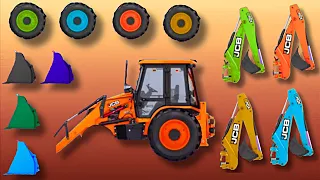 Guess the Theme Challenge: JCB Tractor Edition 🚜 Construction equipment @CarAssistant