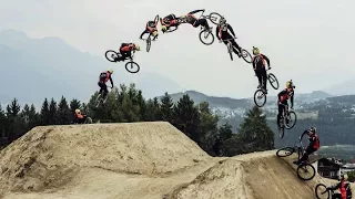 World’s First Cash Roll-Tailwhip by Nicholi Rogatkin | Crankworx Innsbruck Winning Run