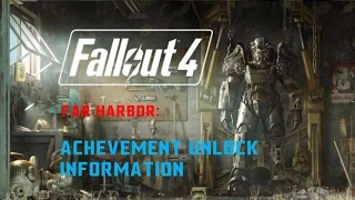 Fallout 4 - FAR HARBOR ACHIEVEMENTS LIST