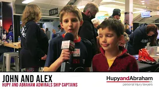 Captain the Ship at Milwaukee Admirals Games