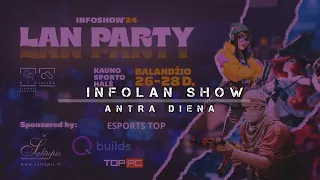 🔴 INFOSHOW LAN PARTY 2 DIENA || TESINYS