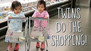 TWINS DO THE SHOPPING! - August 18, 2016 -  ItsJudysLife Vlogs