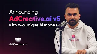 Announcing AdCreative.ai v5 with two new features: Product Photoshoot AI and Creative Scoring AI