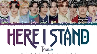 (SUB INDO) TREASURE トレジャー - 'Here I Stand' Full Version LYRICS