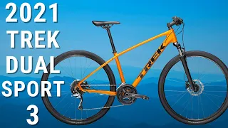 A Perfect Do-All Bicycle? 2021 Trek Dual Sport 3 Hybrid Bike Review and Weight