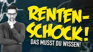 Renten SCHOCK 😳 DAS MUSS (JETZT) JEDER WISSEN !!!