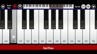 rivers flow in you by yiruma easy piano in real piano app | cover by m.a