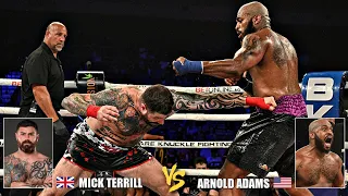 USA vs. UK Heavyweight Bare Knuckle Fight! Adams vs. Terrill | BKFC 19