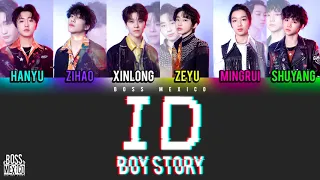 BOY STORY - ID - (Chinese/Pinyin/English/Español) Color Coded Lyrics. 210108