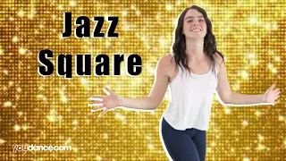 How to do a Jazz Square - Beginning Jazz Steps | YouDance.com